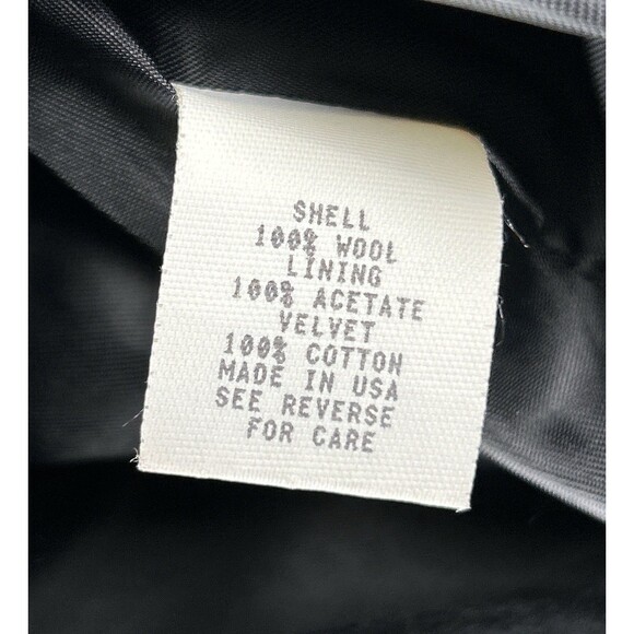 Mario De Pinto MDP Wool Coat Womens Sz M Black Ankle Length Vintage Made In USA - Picture 7 of 9